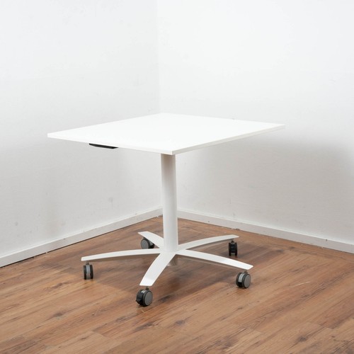 Besuchertisch hubtisch weiß - besuchertisch,